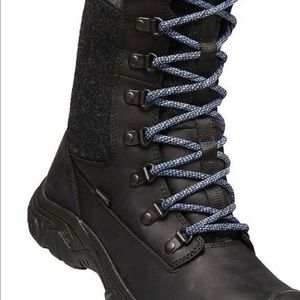 KEEN Women's Greta Tall Boot WP Snow Black/Black 10.5. New in box!